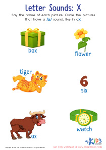 Letter Sounds Worksheets: Free Alphabet Sounds PDF Worksheets
